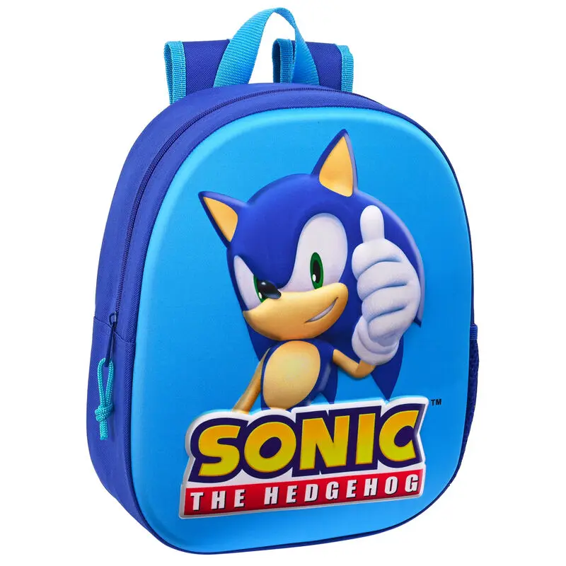 Sonic The Hedgehog 3D Rucksack 33cm Produktfoto