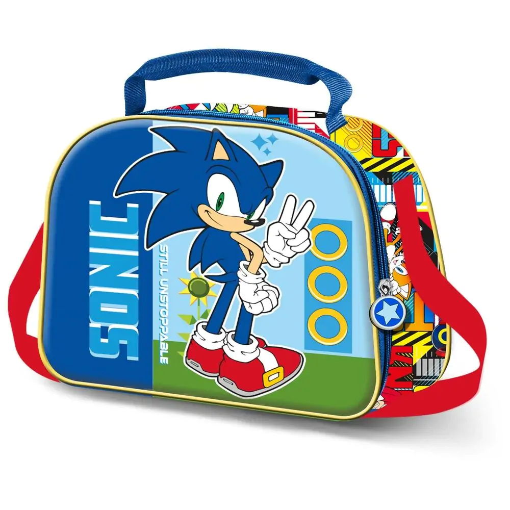 Sonic The Hedgehog 3D Lunchtasche termékfotó