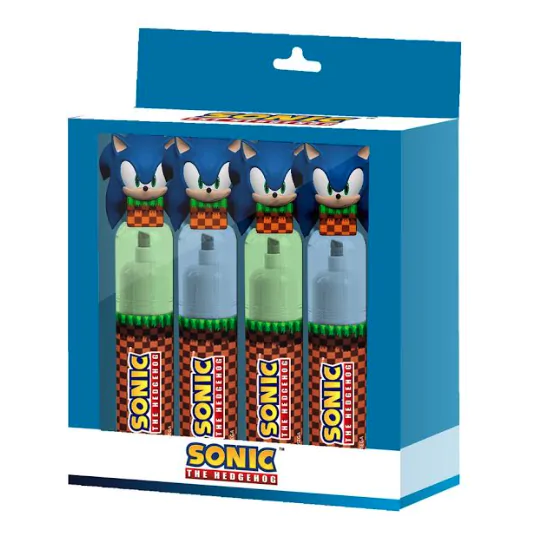 Sonic the Hedgehog Textmarker 4er Pack Produktfoto