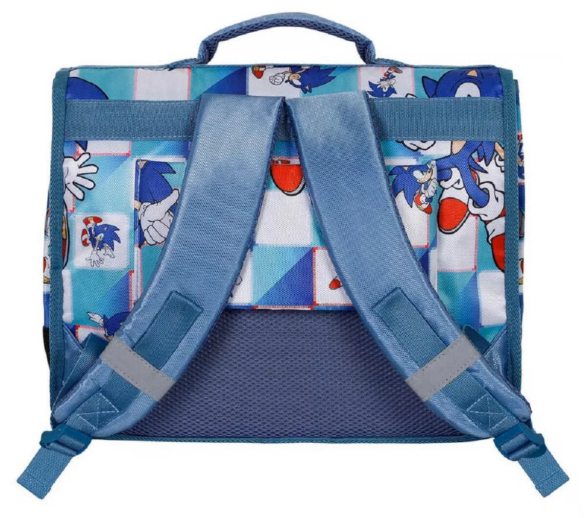 Sonic The Hedgehog Blue Lay Schulranzen Rucksack Produktfoto