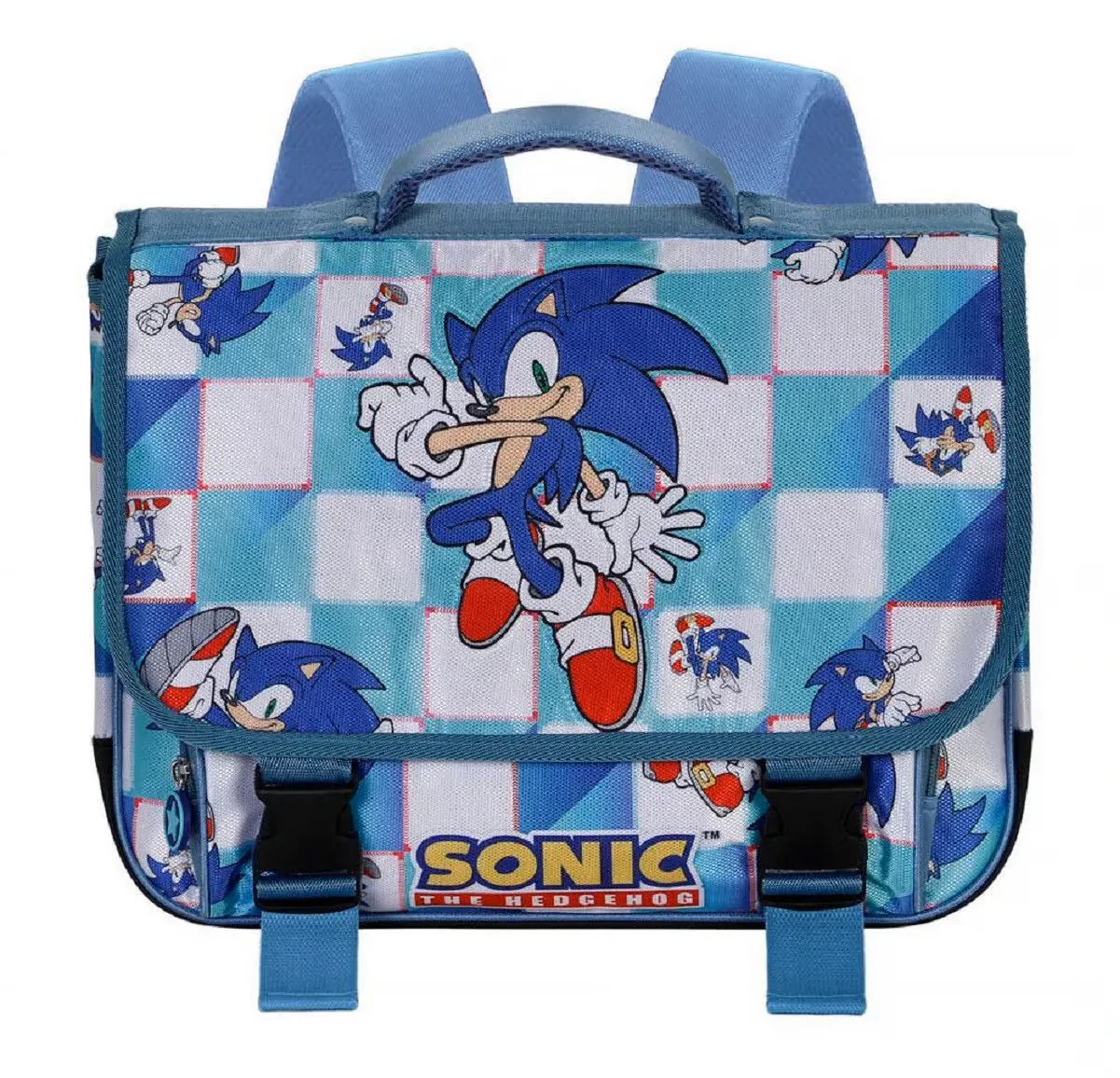 Sonic The Hedgehog Blue Lay Schulranzen Rucksack Produktfoto