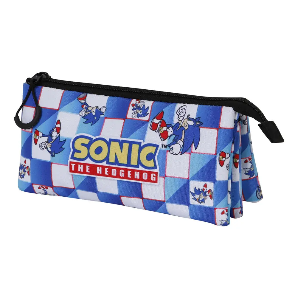 Sonic The Hedgehog Blue Lay Dreifaches Mäppchen termékfotó