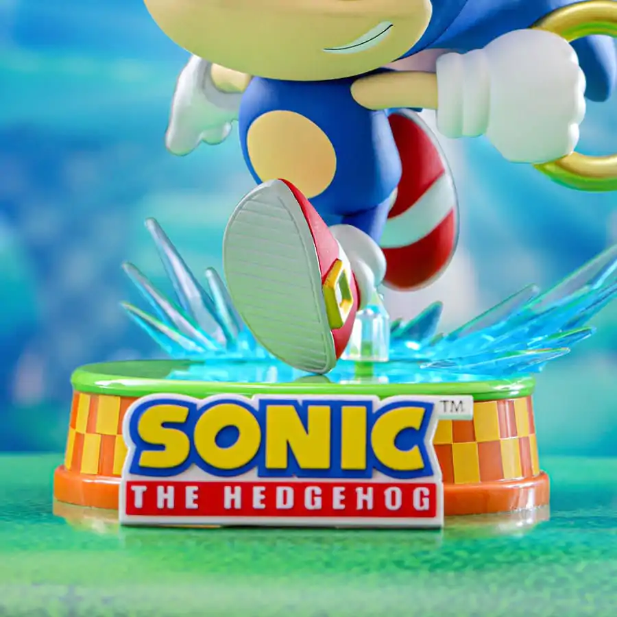 Sonic the Hedgehog Cosbaby (S) Mini Figur Sonic 12 cm Produktfoto