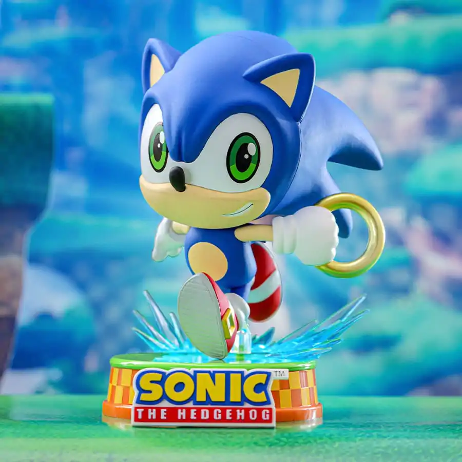 Sonic the Hedgehog Cosbaby (S) Mini Figur Sonic 12 cm Produktfoto
