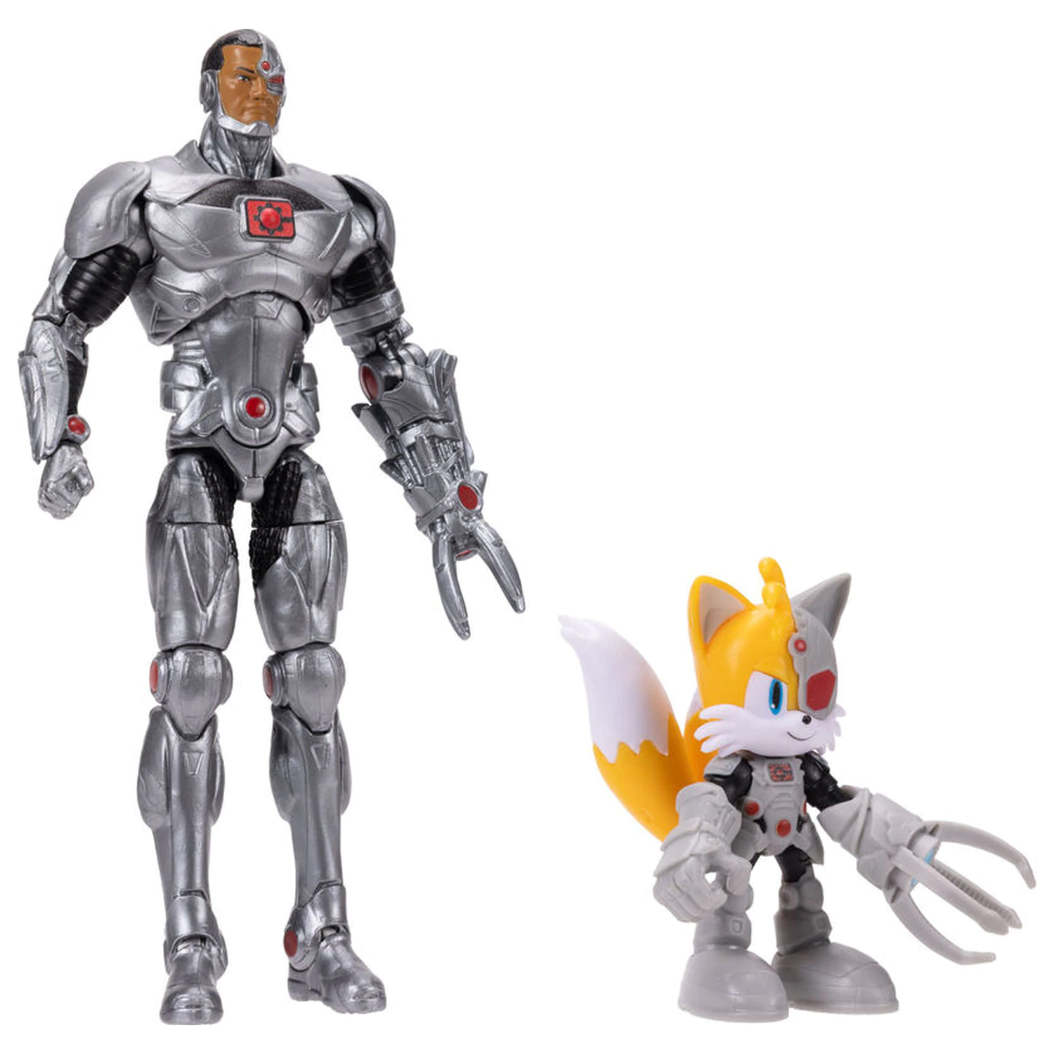Sonic The Hedgehog Cyborg & Tails 2 Figuren Pack Produktfoto