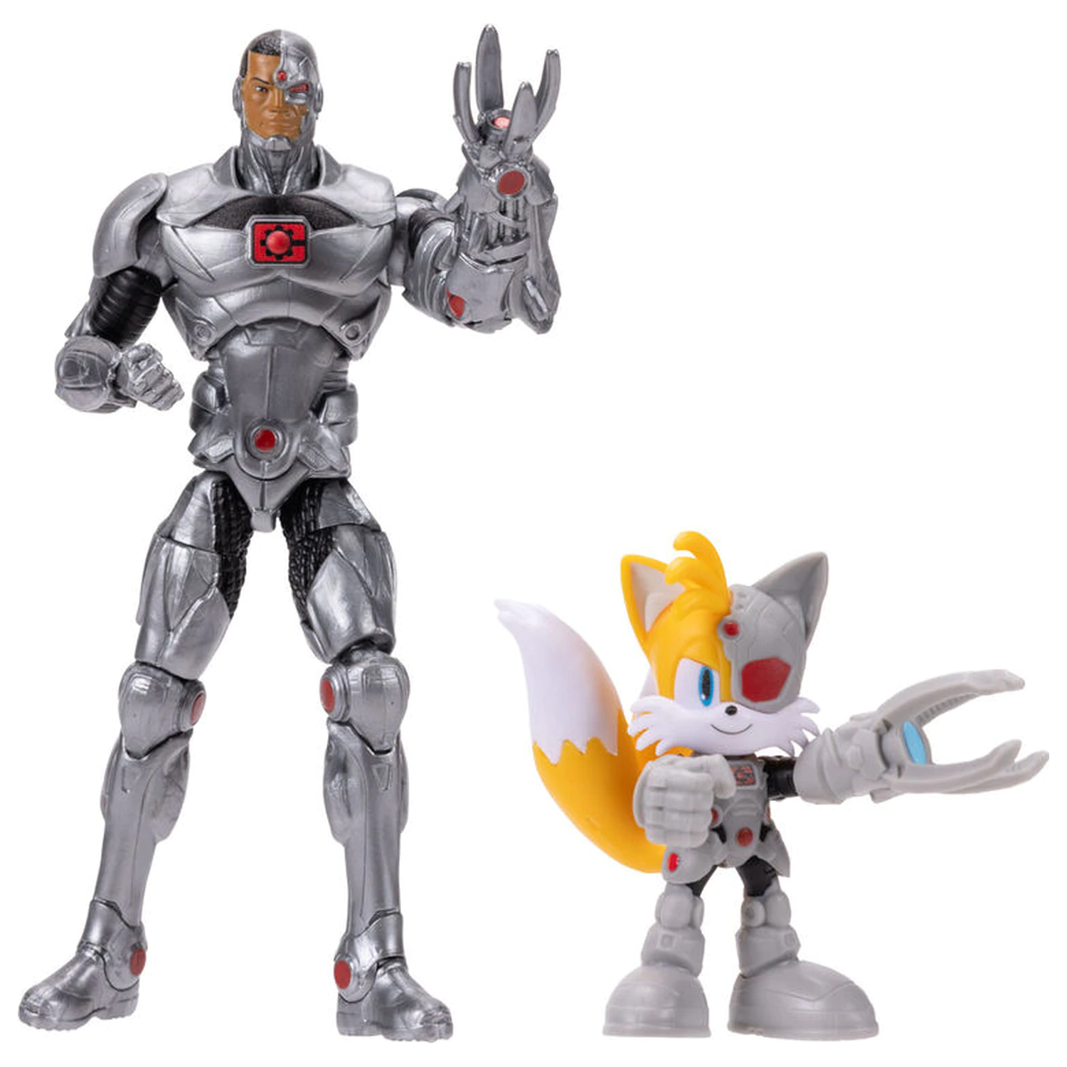 Sonic The Hedgehog Cyborg & Tails 2 Figuren Pack Produktfoto