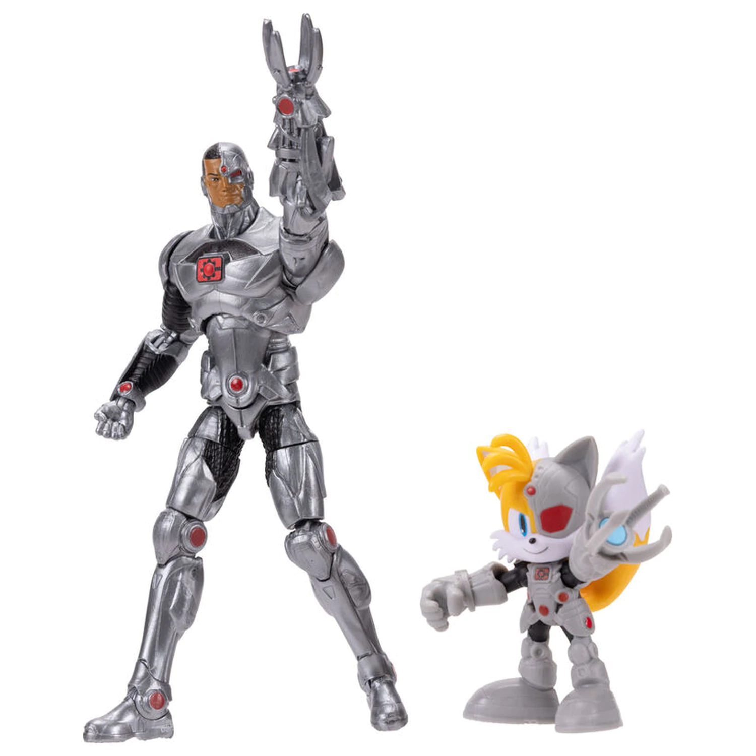 Sonic The Hedgehog Cyborg & Tails 2 Figuren Pack Produktfoto