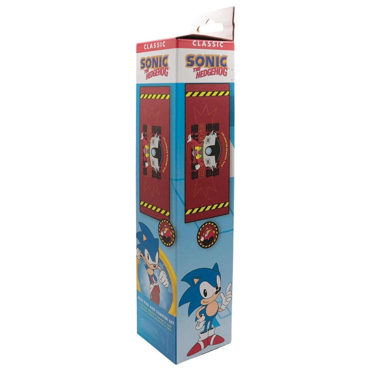 Sonic - The Hedgehog Schreibtischunterlage & Untersetzer Set Dr. Eggman Produktfoto