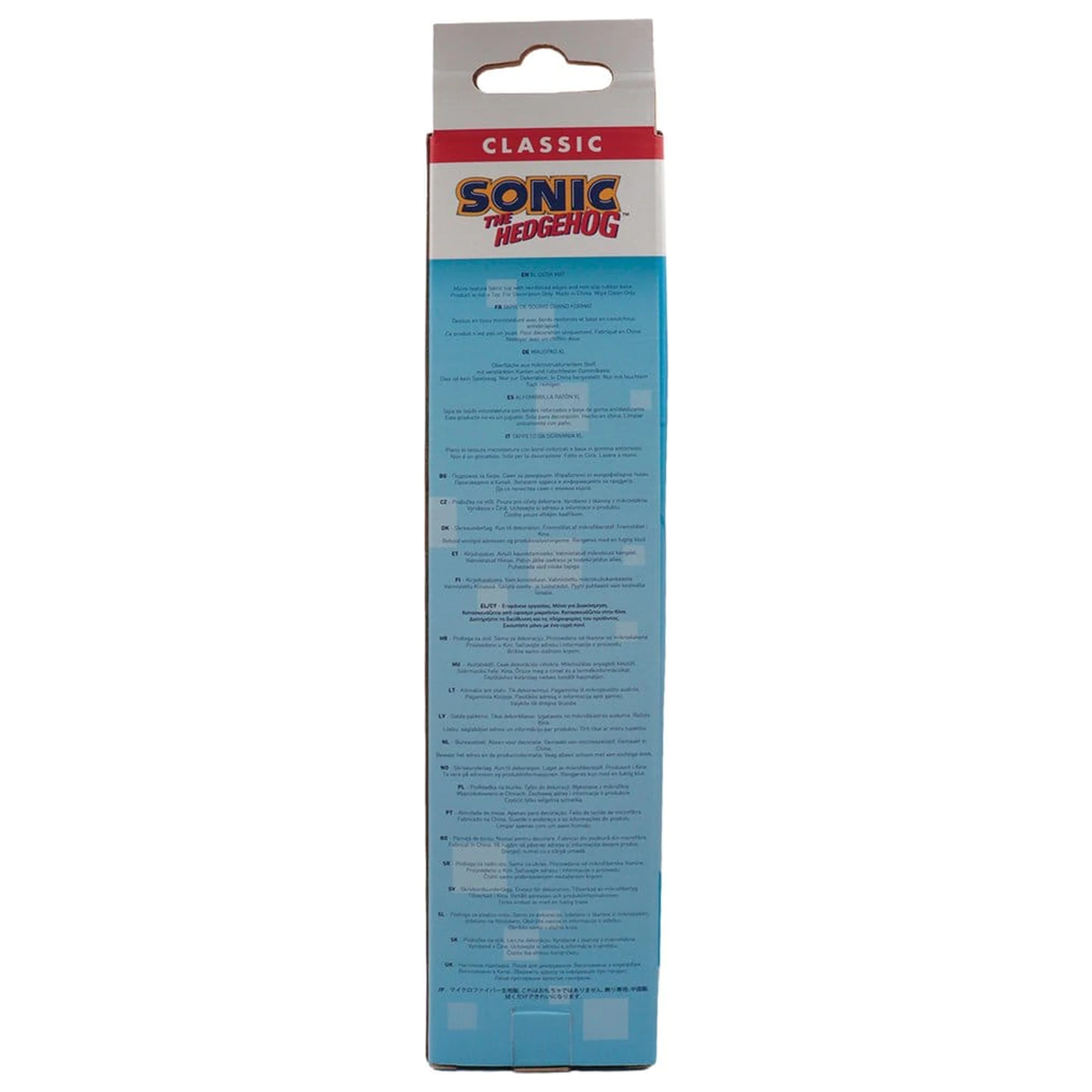 Sonic - The Hedgehog Schreibtischunterlage & Untersetzer Set Dr. Eggman Produktfoto