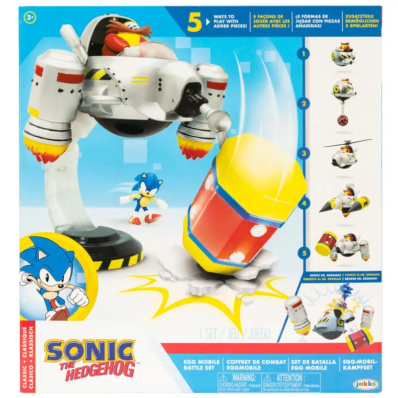 Sonic The Hedgehog Egg mobbile Spielset termékfotó
