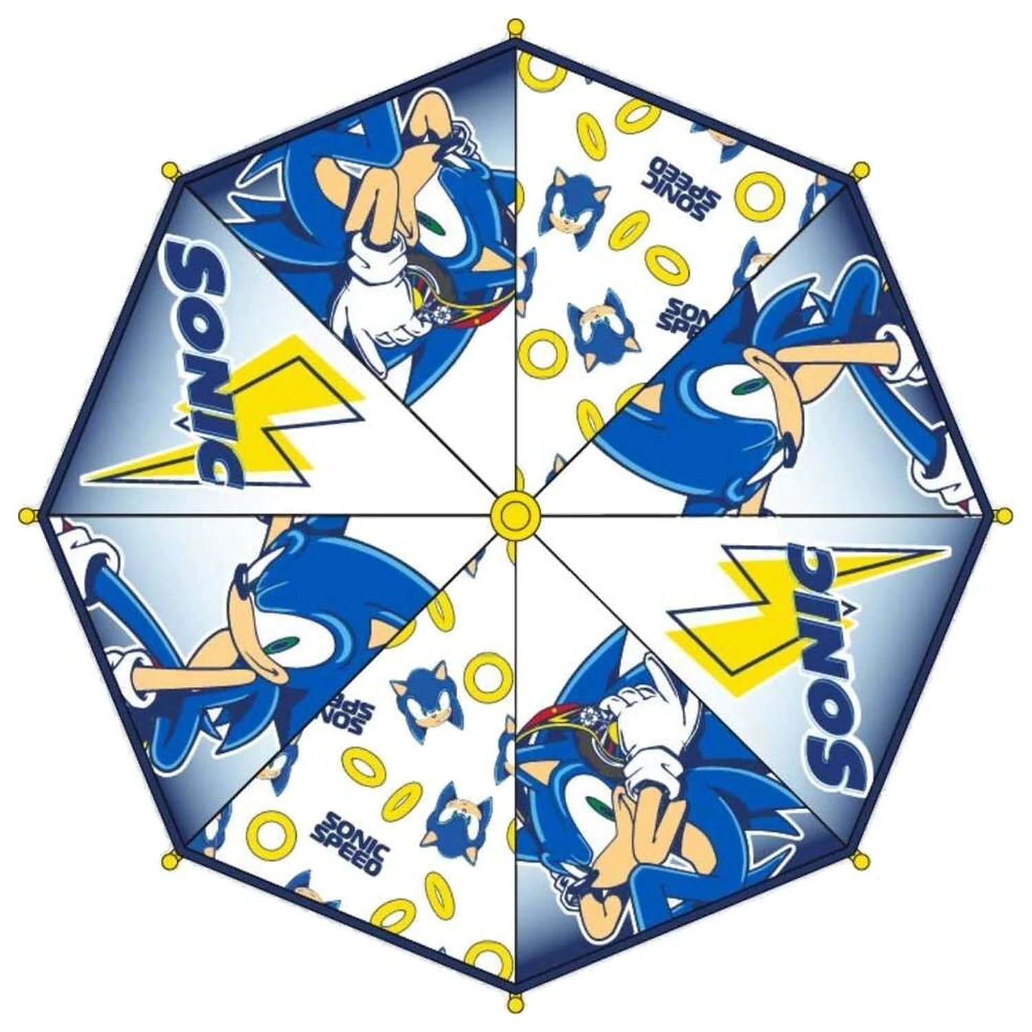 Sonic The Hedgehog Handregenschirm 45cm Produktfoto