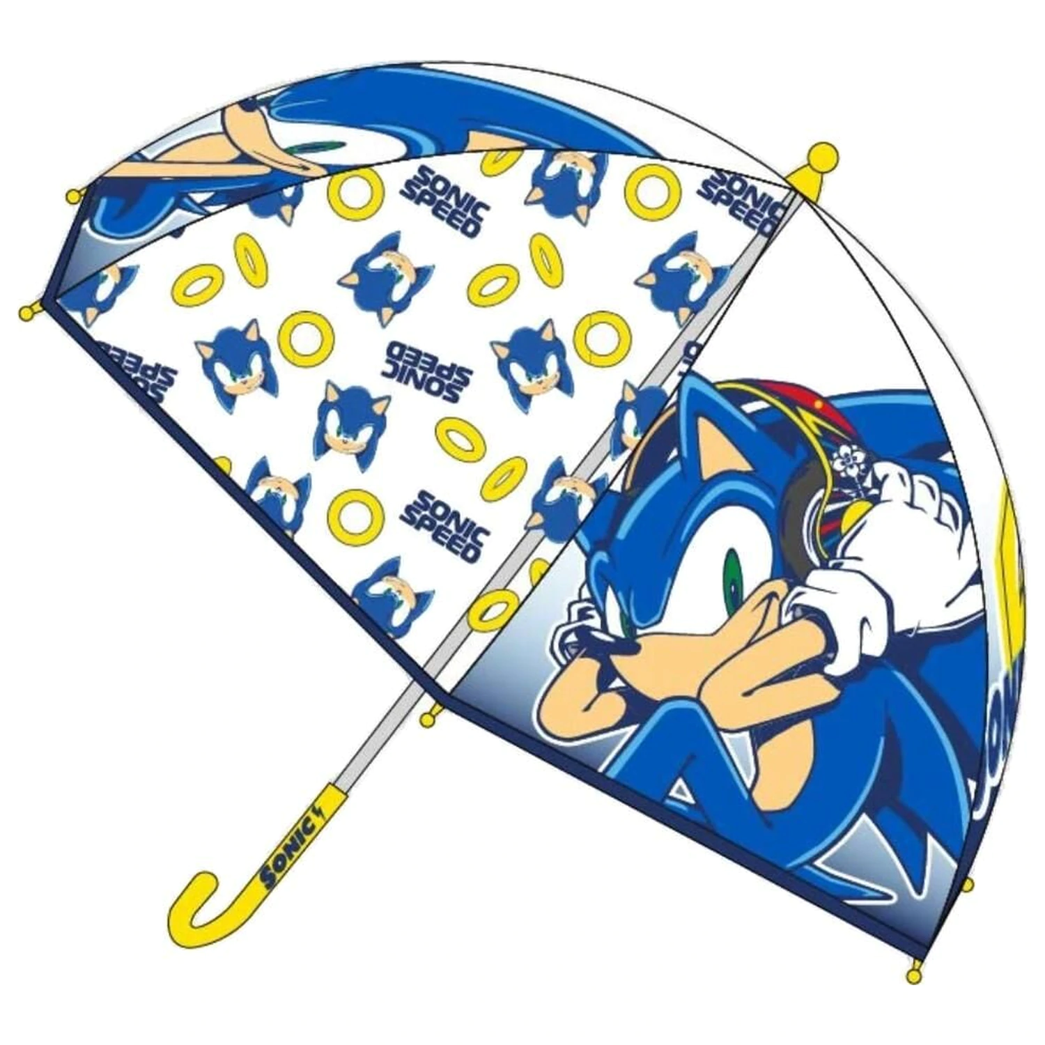 Sonic The Hedgehog Handregenschirm 45cm Produktfoto