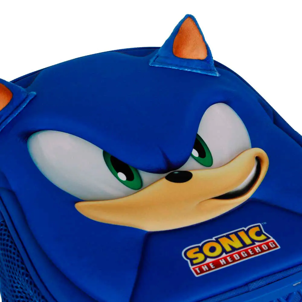 Sonic the Hedgehog Face 3D Trolley 31cm Produktfoto