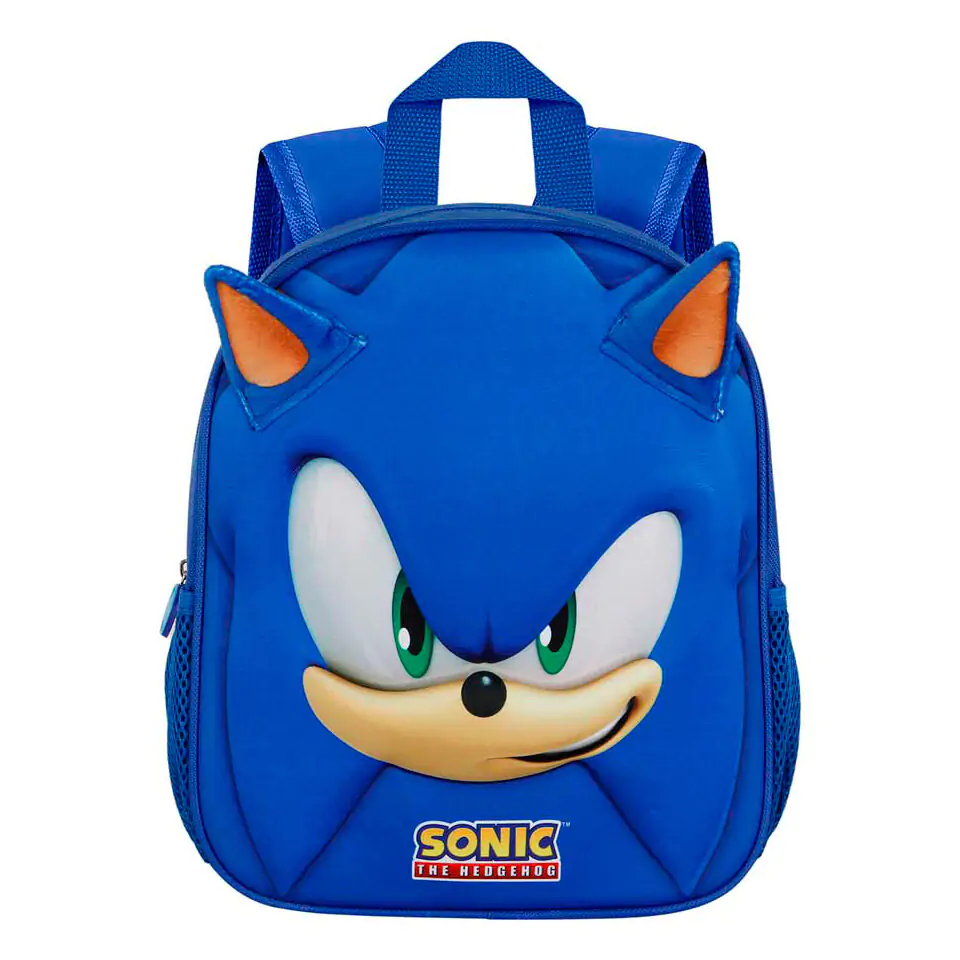 Sonic the Hedgehog Face 3D Rucksack 31cm termékfotó