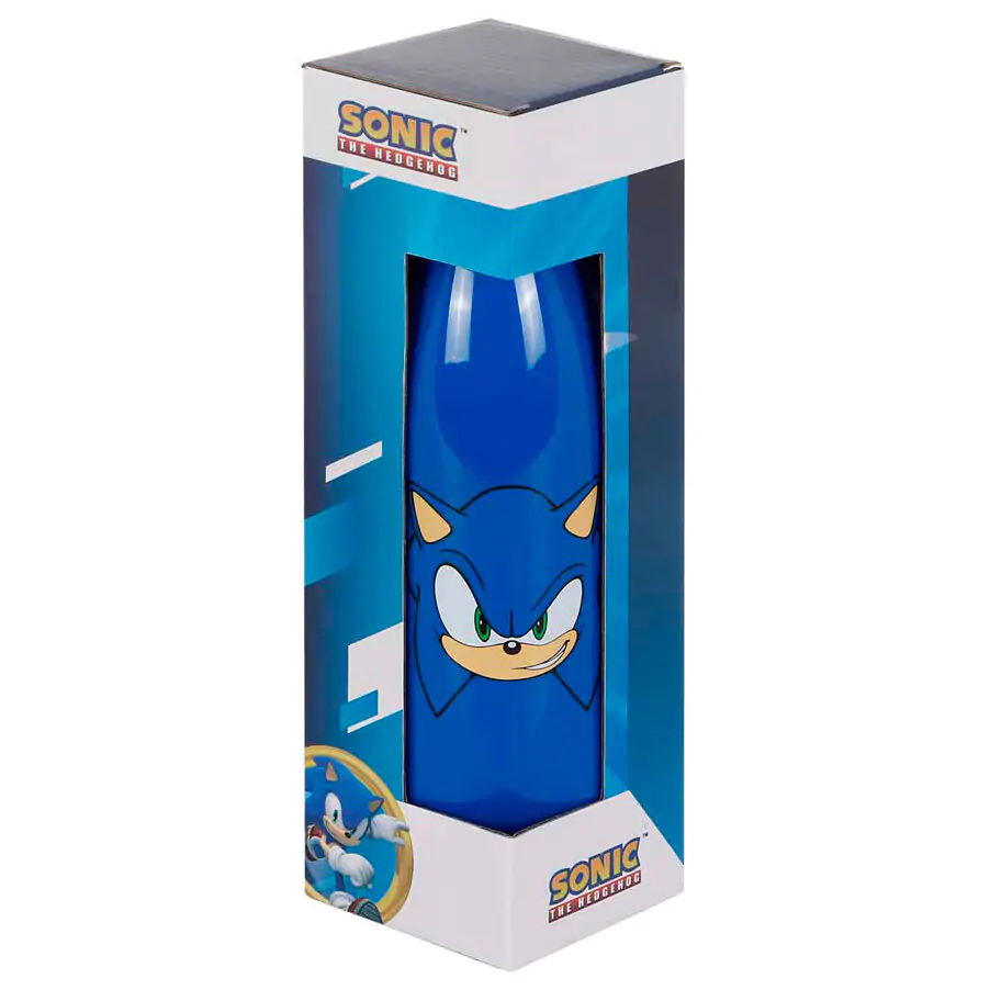 Sonic the Hedgehog Face Flasche termékfotó