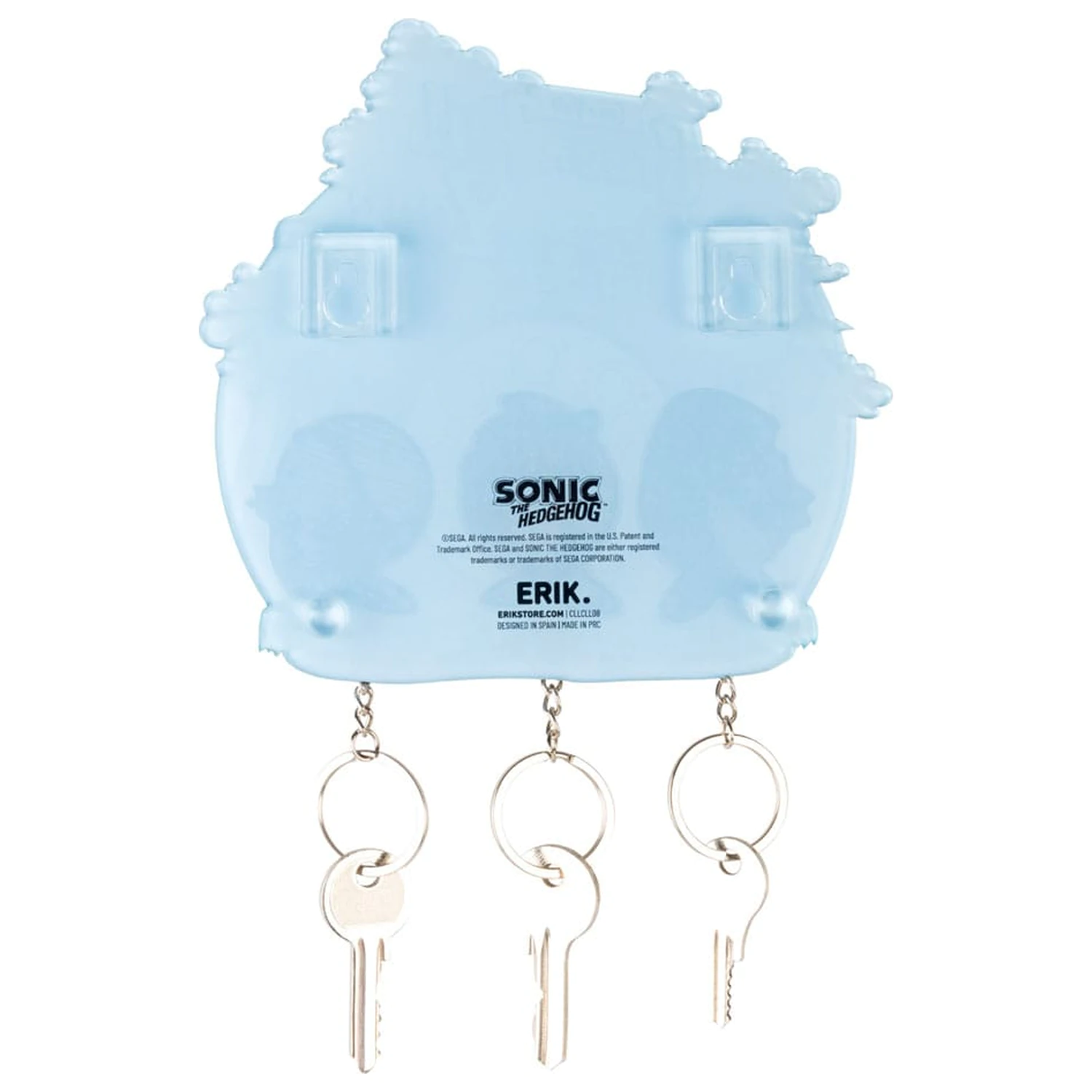 Sonic the Hedgehog Schlüsselbrett inkl. 3 Schlüsselringe Produktfoto