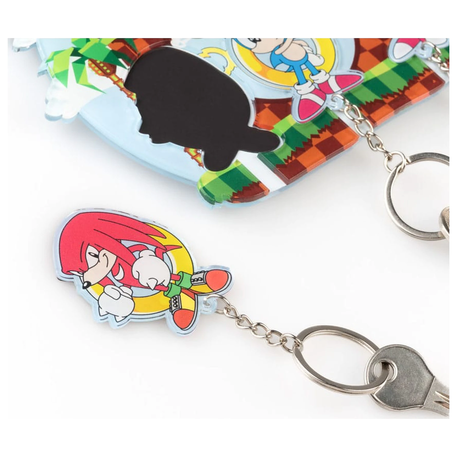 Sonic the Hedgehog Schlüsselbrett inkl. 3 Schlüsselringe Produktfoto
