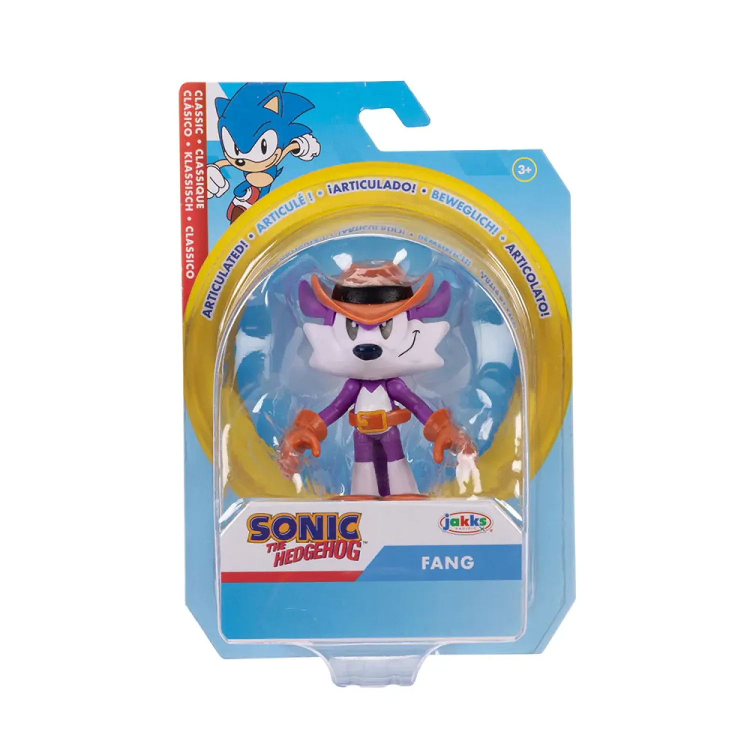 Sonic the Hedgehog Fang Figur 6 cm Produktfoto