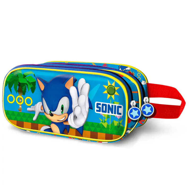 Sonic the Hedgehog Faster 3D Doppeltes Mäppchen termékfotó