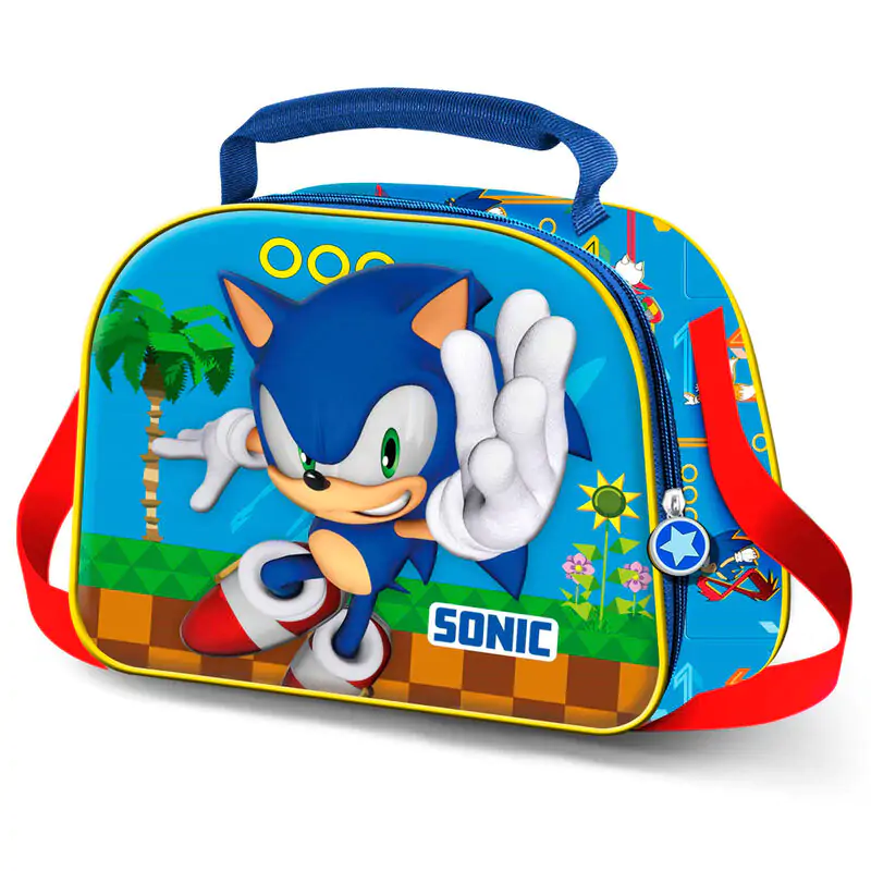 Sonic the Hedgehog Faster 3D Lunchtasche Produktfoto