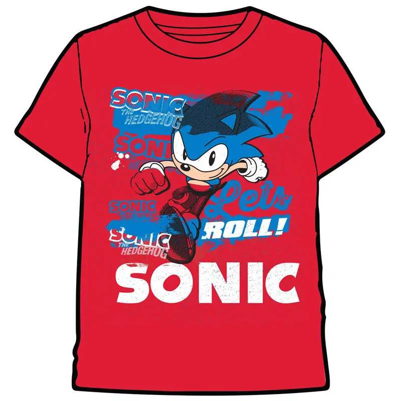 Sonic The Hedgehog Erwachsenen T-shirt Produktfoto