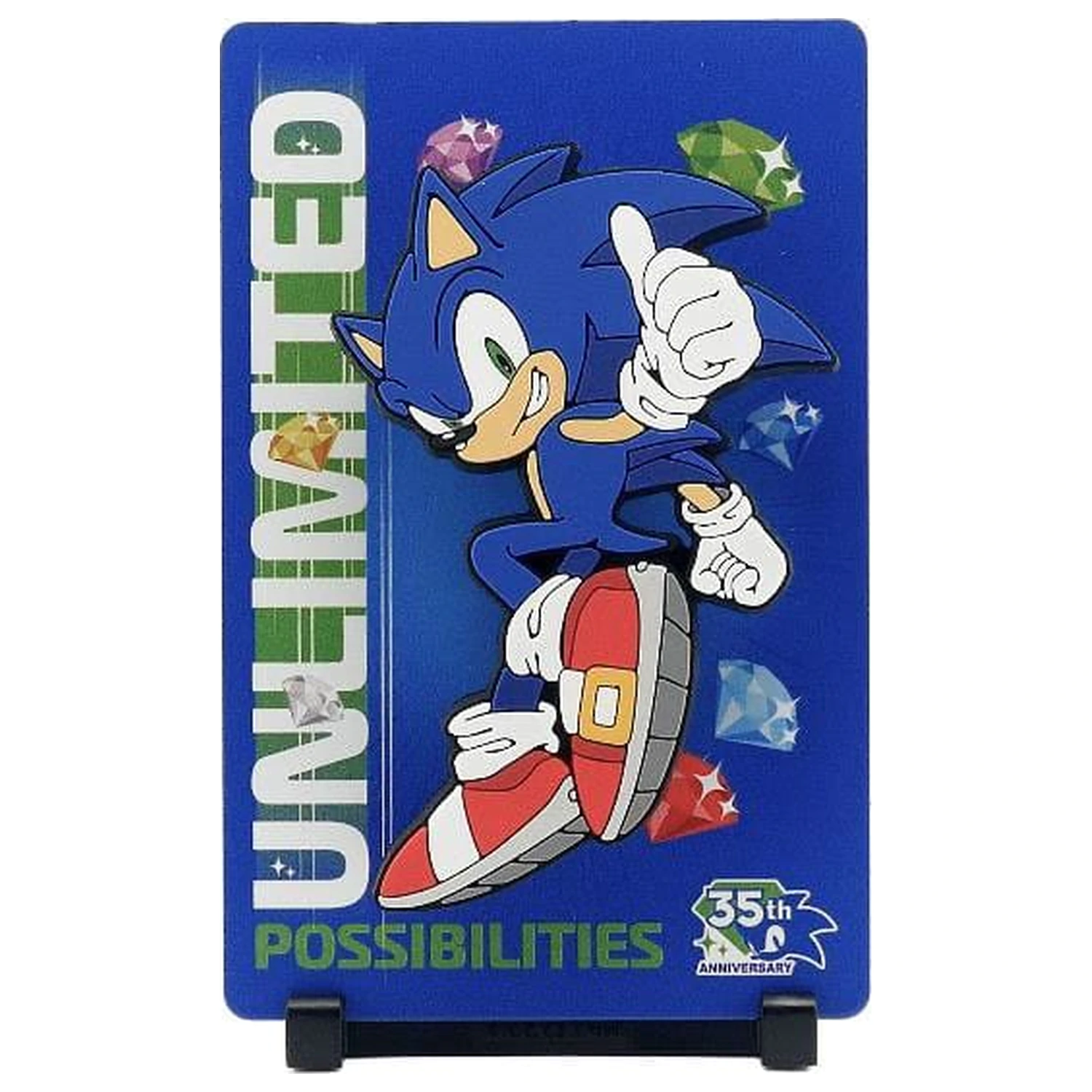 Sonic The Hedgehog FiGGYZ Magnet Sammelfigur OGz Sonic 35th Anniversary 9 cm Produktfoto