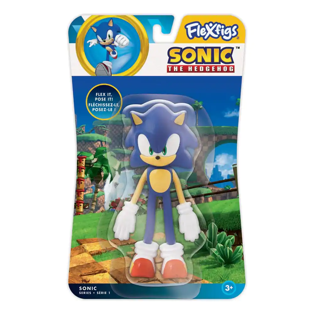 Sonic the Hedgehog FleXfigs Biegefigur Sonic Produktfoto