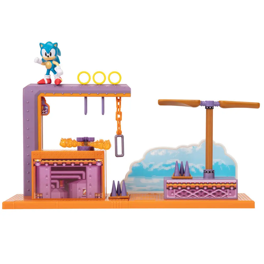 Sonic The Hedgehog Flying Battery Zone Spielset 6cm Produktfoto