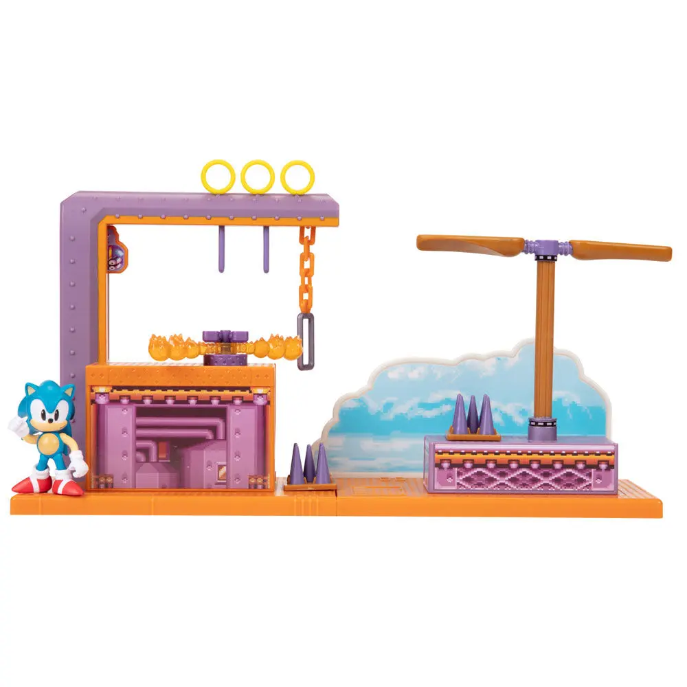 Sonic The Hedgehog Flying Battery Zone Spielset 6cm Produktfoto