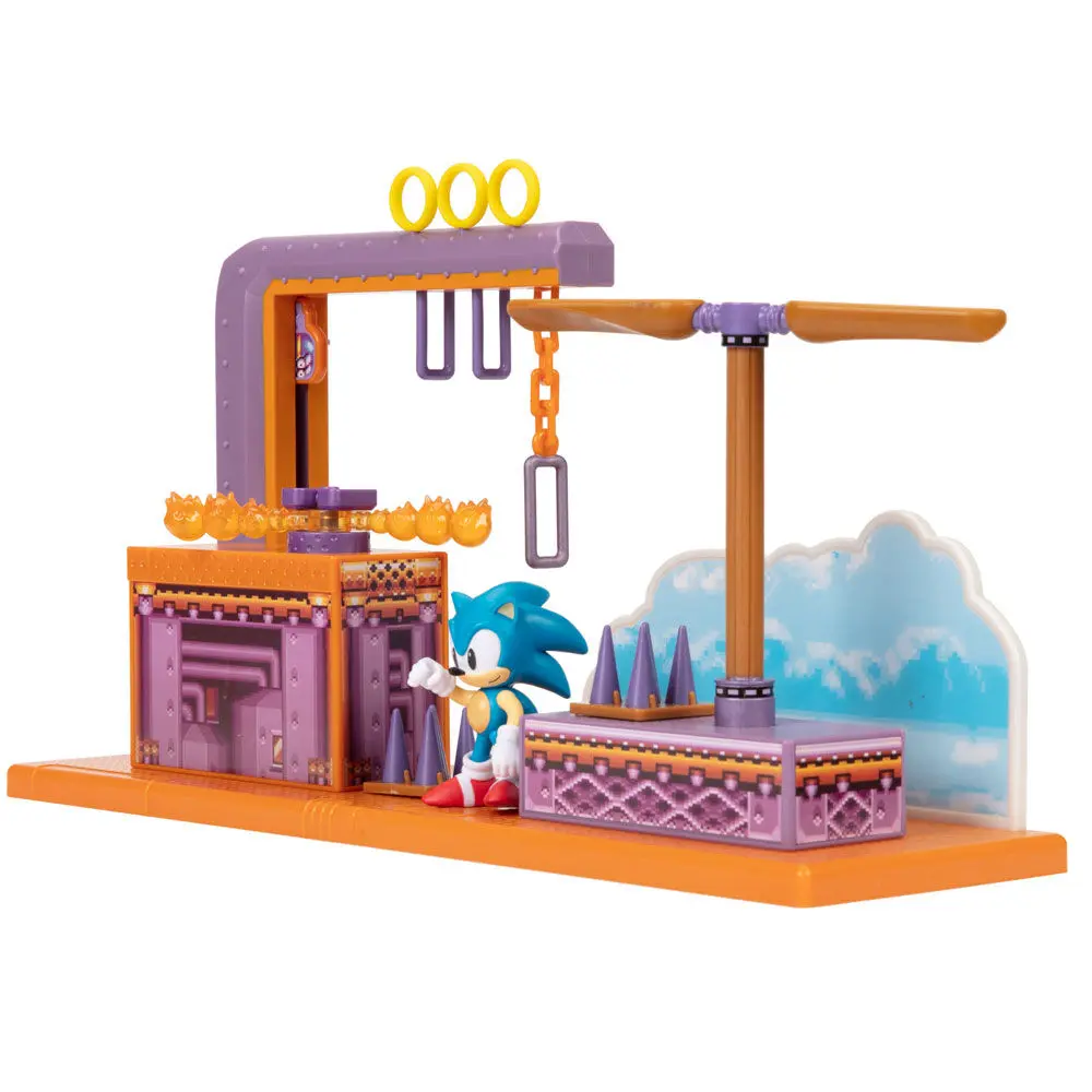 Sonic The Hedgehog Flying Battery Zone Spielset 6cm Produktfoto