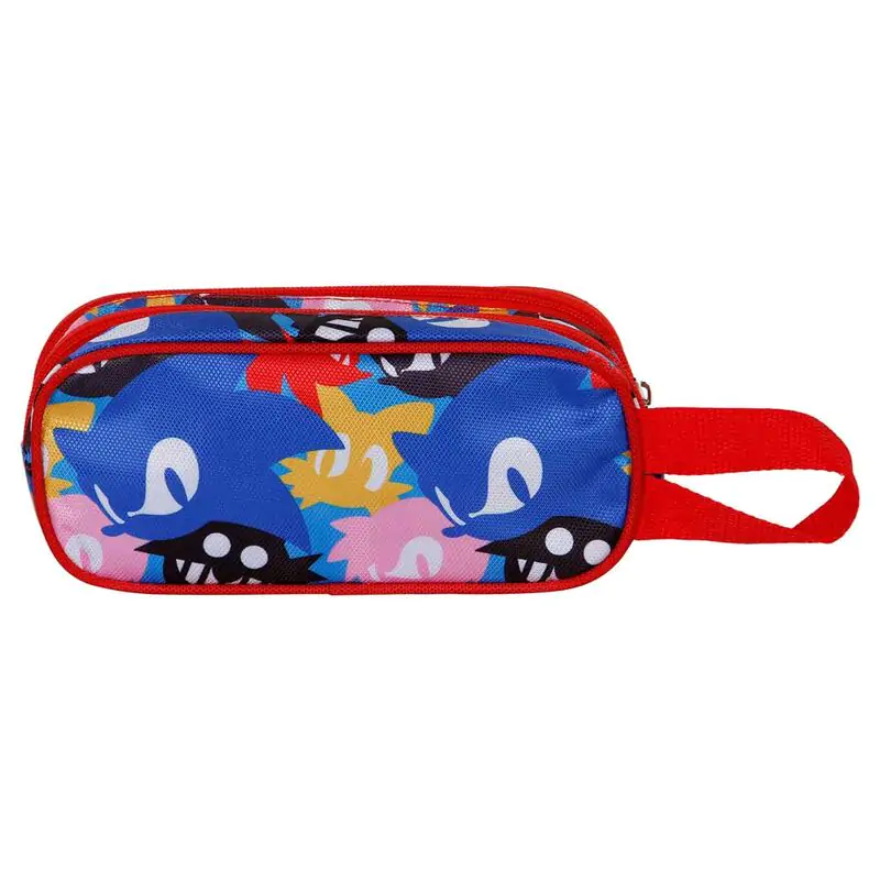 Sonic The Hedgehog Friends 3D Doppeltes Mäppchen Produktfoto