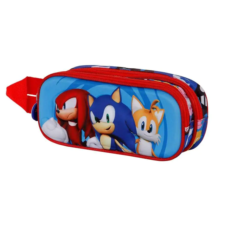 Sonic The Hedgehog Friends 3D Doppeltes Mäppchen termékfotó