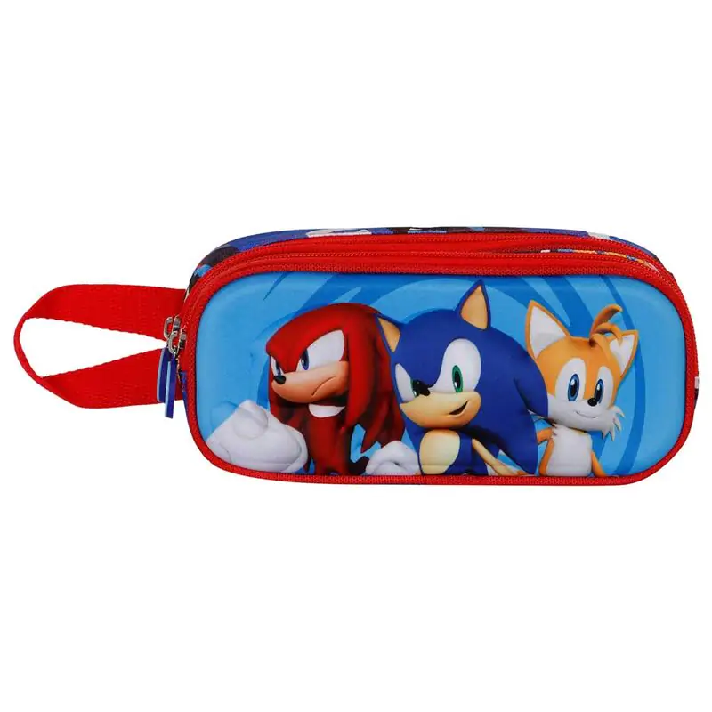 Sonic The Hedgehog Friends 3D Doppeltes Mäppchen Produktfoto