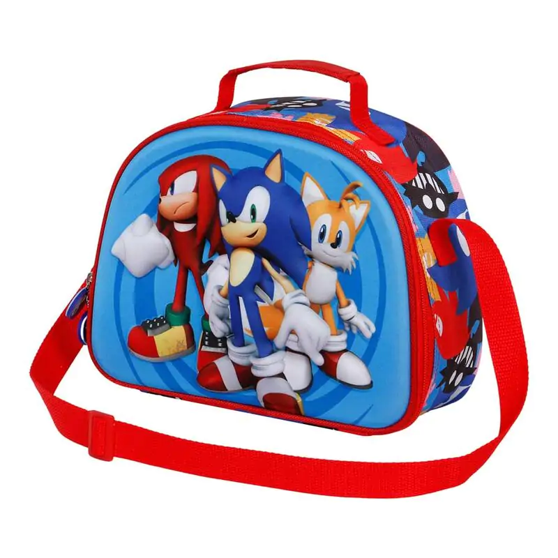 Sonic The Hedgehog Friends 3D Lunchtasche Produktfoto