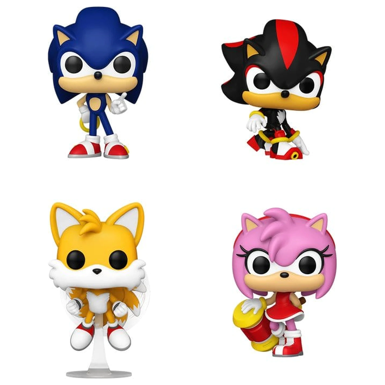 Sonic - The Hedgehog Funko POP! Vinyl Figuren 4er-Pack Sonic Produktfoto