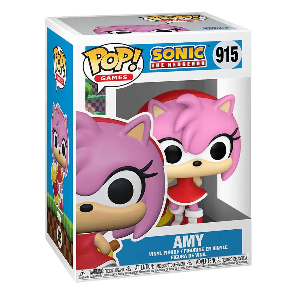 Sonic the Hedgehog POP! Games Vinyl Figur Amy Rose 9 cm termékfotó