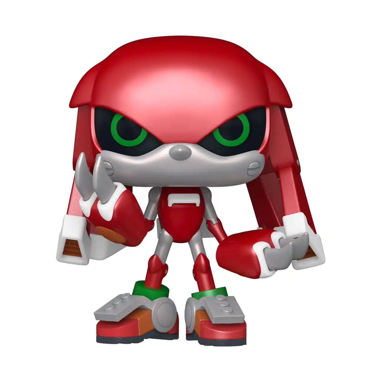 Sonic the Hedgehog Funko POP! Games Vinyl Figur Metal Knuckles Exclusive 9 cm Produktfoto
