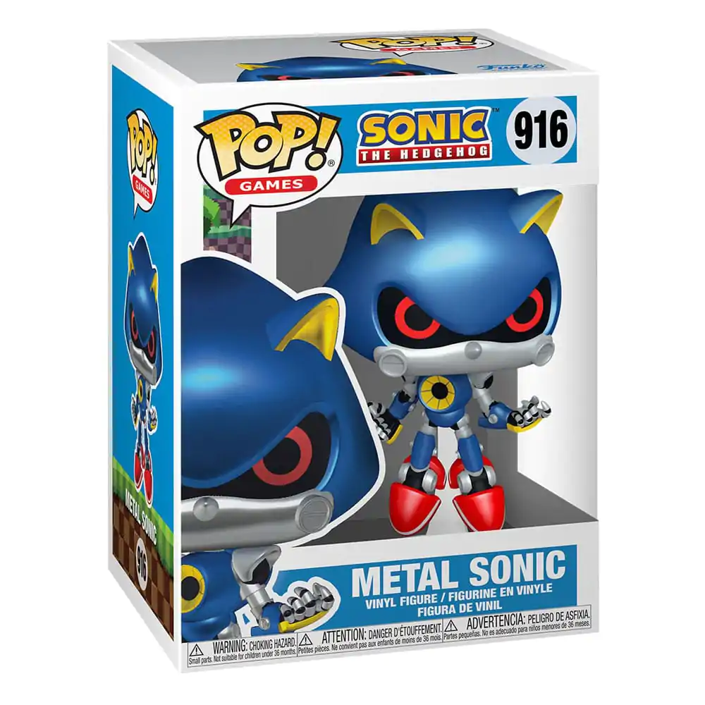 Sonic the Hedgehog POP! Games Vinyl Figur Metal Sonic 9 cm termékfotó