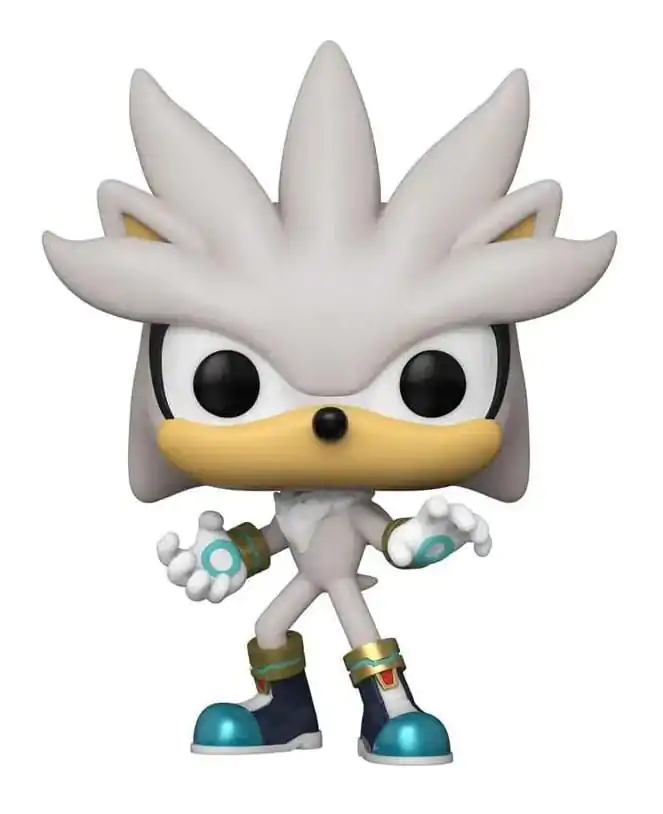 Sonic The Hedgehog Funko POP! Games Vinyl Figur Silver The Hedgehog(GW) 9 cm termékfotó