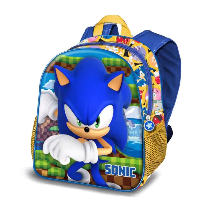 Sonic the Hedgehog Game 3D Rucksack 31cm Produktfoto