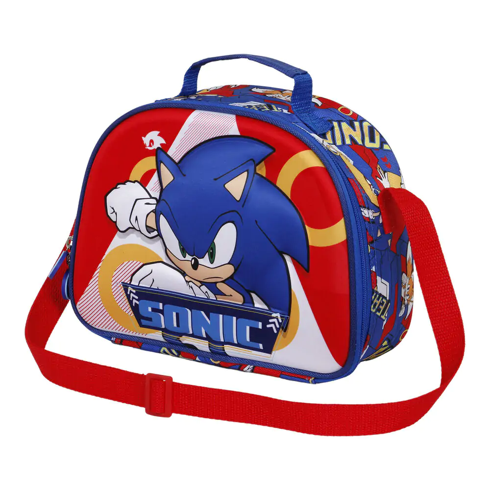 Sonic The Hedgehog Game 3D Lunchtasche Produktfoto