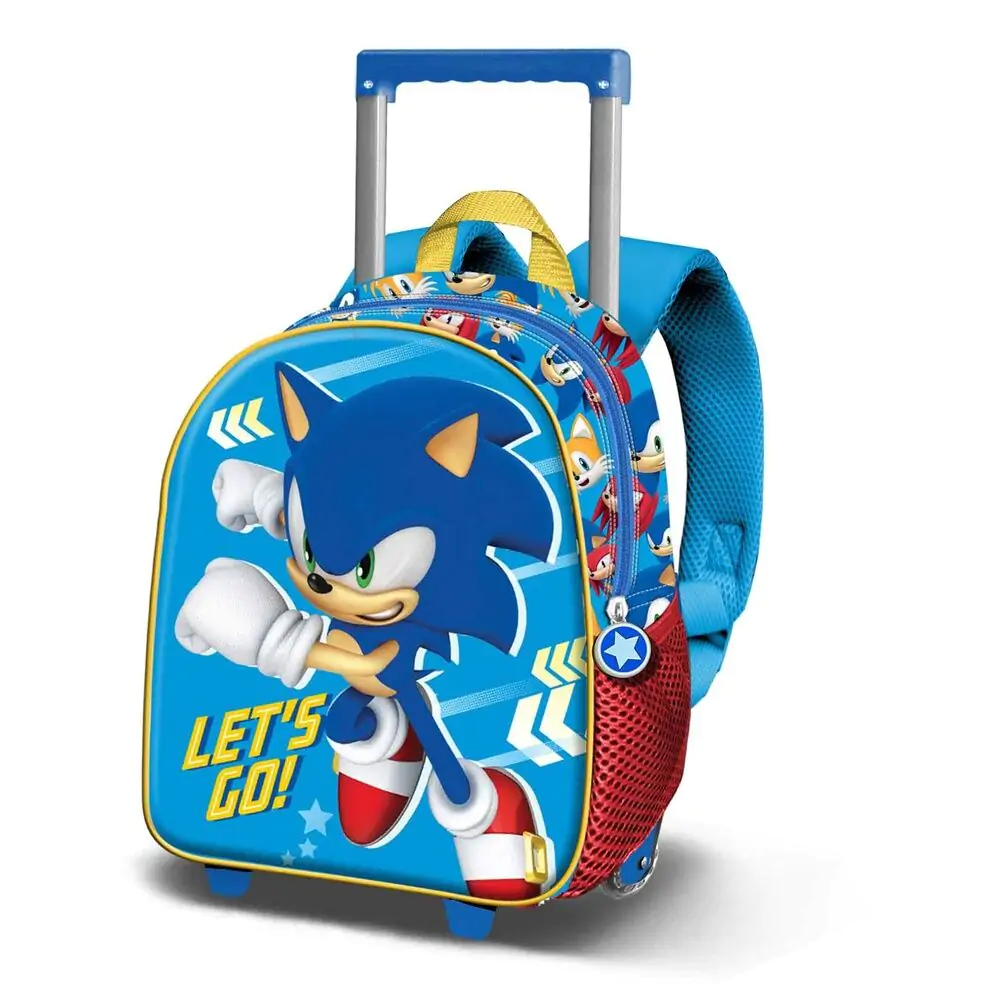 Sonic The Hedgehog Go 3D Trolley 39cm termékfotó