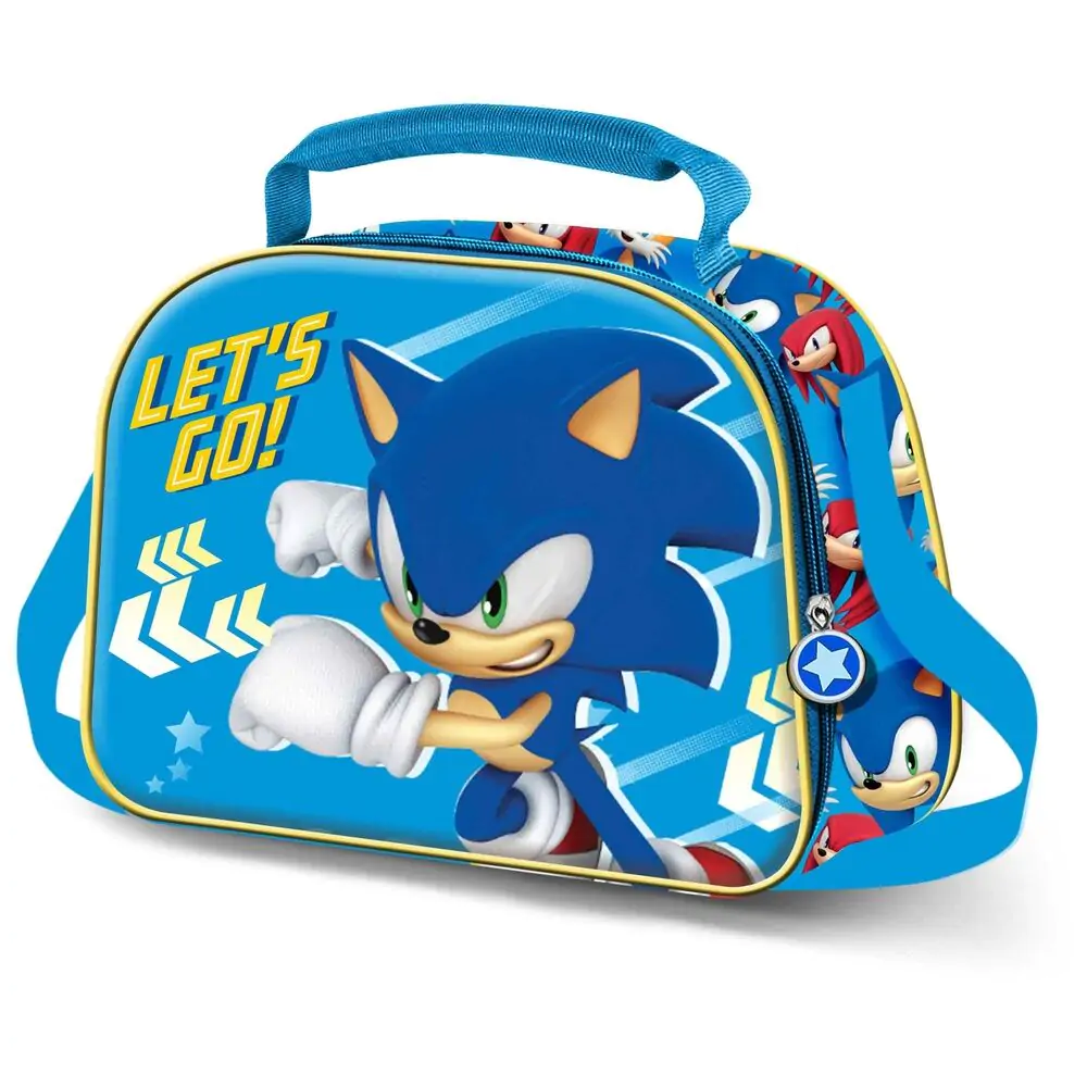 Sonic The Hedgehog Go 3D Lunchtasche termékfotó