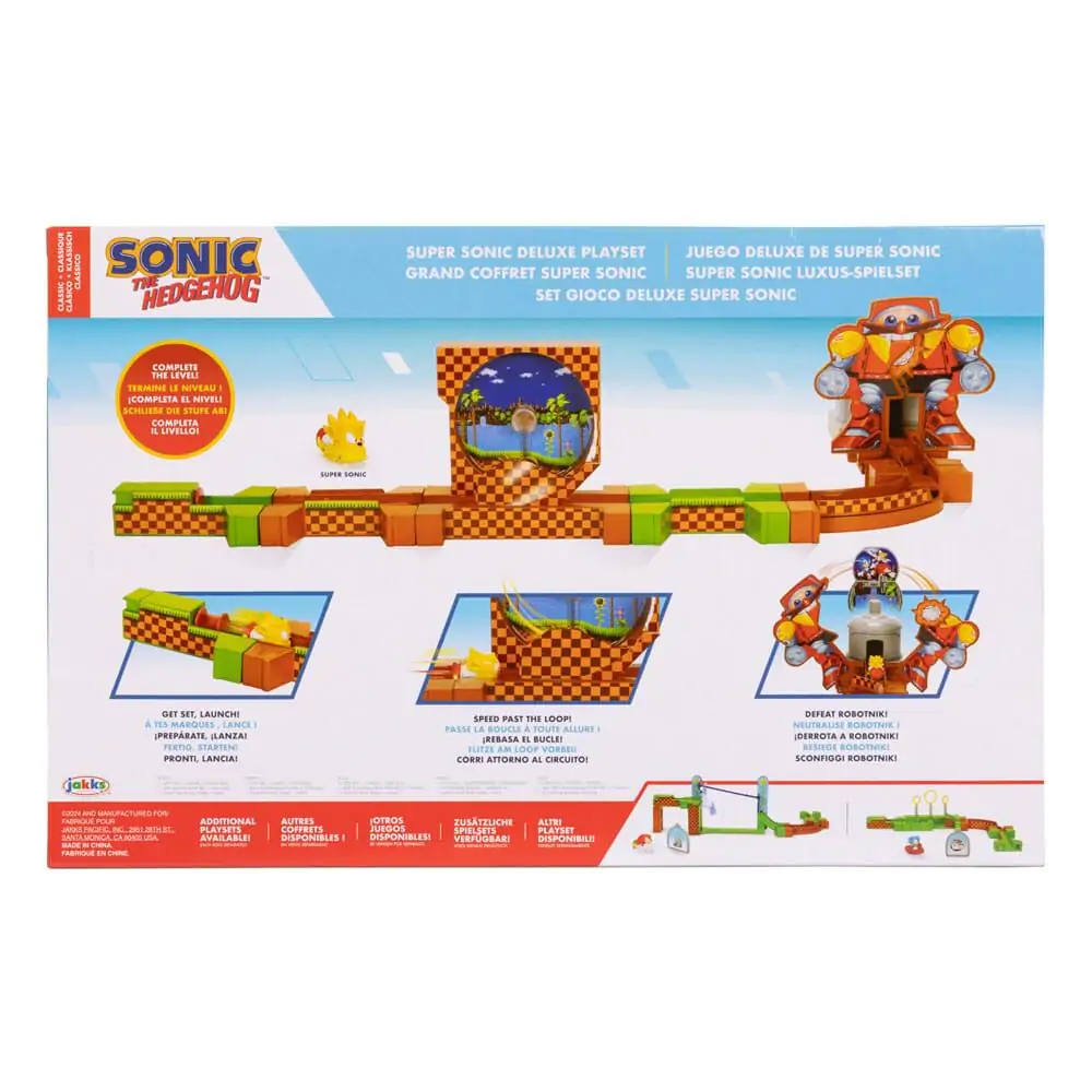 Sonic - The Hedgehog Go Go Racers Minifiguren Spielset Abschussrampen Deluxe termékfotó