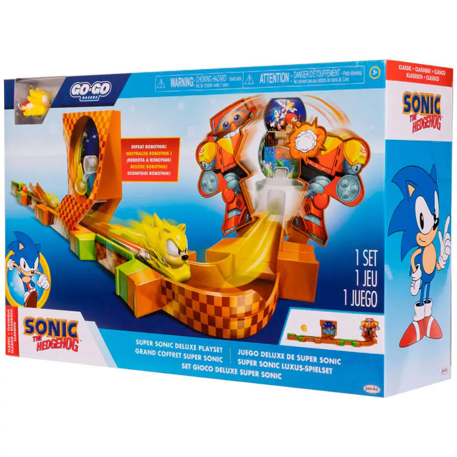 Sonic - The Hedgehog Go Go Racers Minifiguren Spielset Abschussrampen Deluxe termékfotó