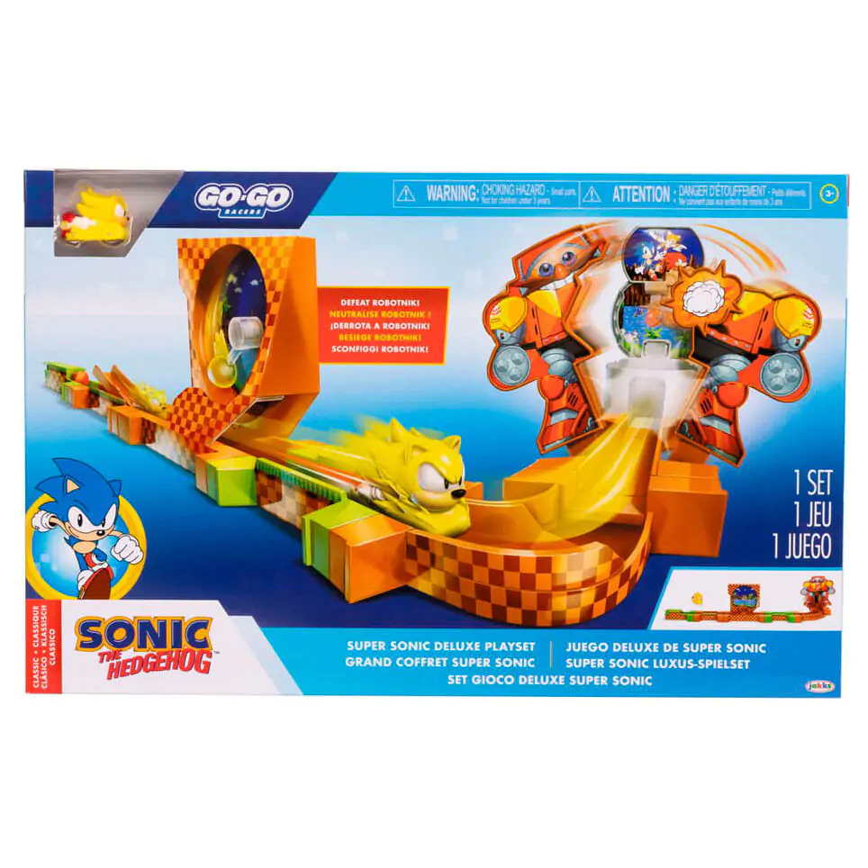 Sonic - The Hedgehog Go Go Racers Minifiguren Spielset Abschussrampen Deluxe termékfotó