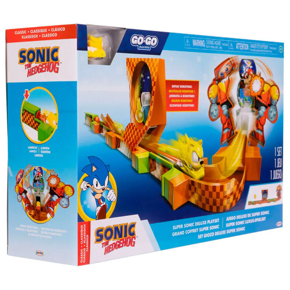 Sonic - The Hedgehog Go Go Racers Minifiguren Spielset Abschussrampen Deluxe termékfotó