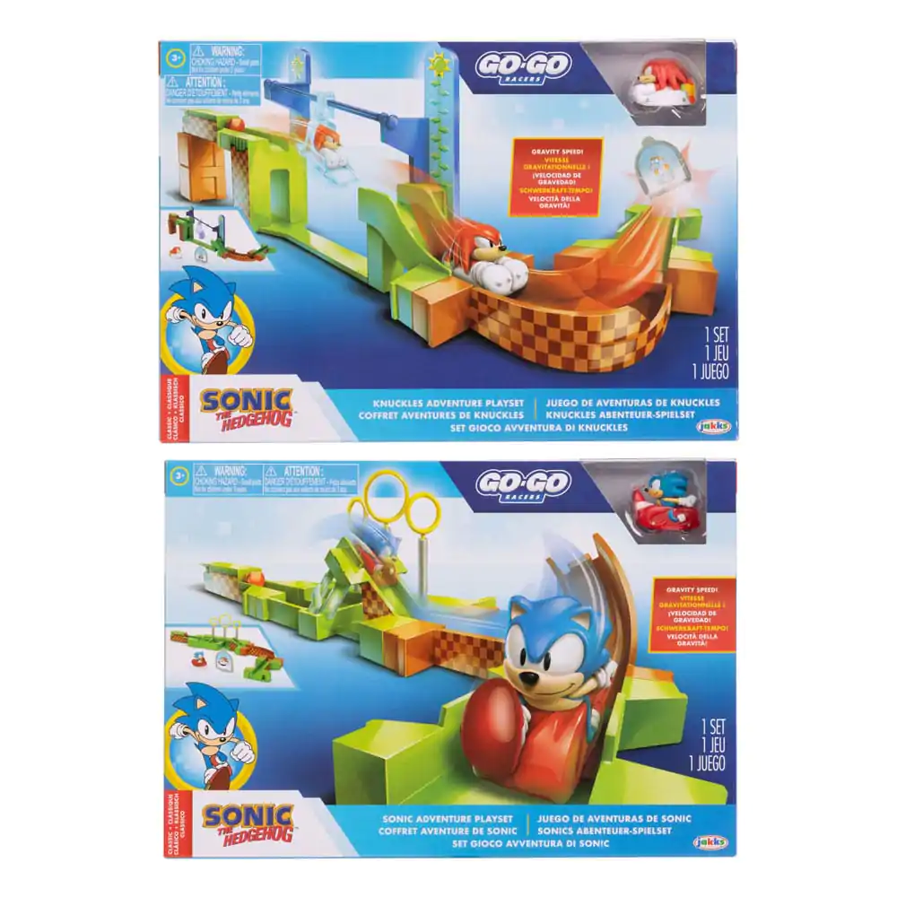 Sonic - The Hedgehog Go Go Racers Minifiguren Spielset Abschussrampen Sonic & Knuckles termékfotó