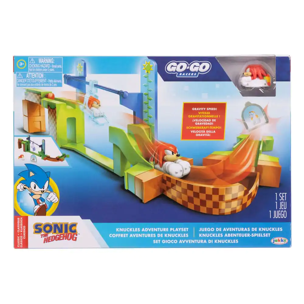 Sonic - The Hedgehog Go Go Racers Minifiguren Spielset Abschussrampen Sonic & Knuckles termékfotó