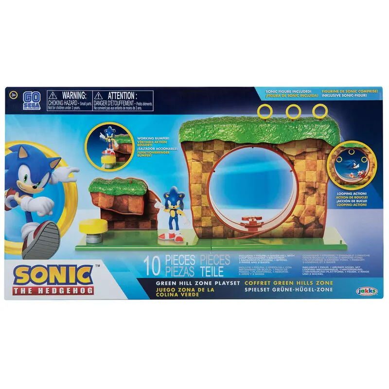 Sonic The Hedgehog Green Hill Zone Spielset termékfotó